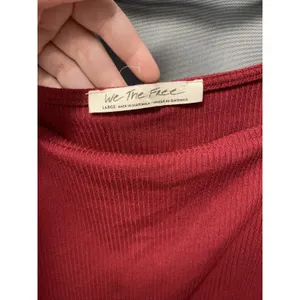 We The Free Top Size Large Maroon (b30) thumbnail 6
