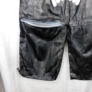 Club Exx Dolls Kill Convertible Cargo Pants S DIY Hand Painted Goth Cyber Rave thumbnail 9