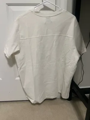 Bershka Men’s white shirt thumbnail 2
