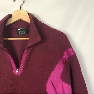 Nike Archive Remix Sweatshirt Fleece Sweatshirt Dark Beetroot & Cactus Flower XL thumbnail 4