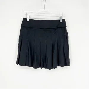 Free People Lost in the Light Pleated Belted Mini Skirt Women's Size 2 Y2K thumbnail 3