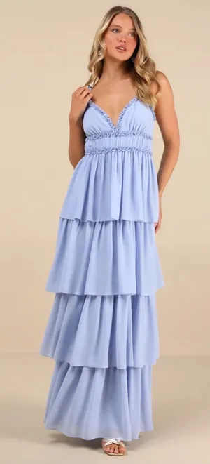 Lulus Dress Maxi thumbnail 1
