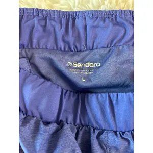 SENDARA Women's Athletic Running Shorts Sz-L Blue Running thumbnail 7