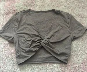 Short Sleep Top Gray thumbnail 1