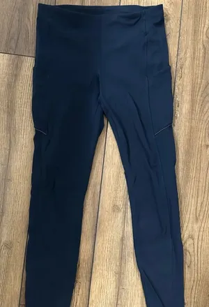 Lululemon Navy High-Waist Active Leggings thumbnail 1