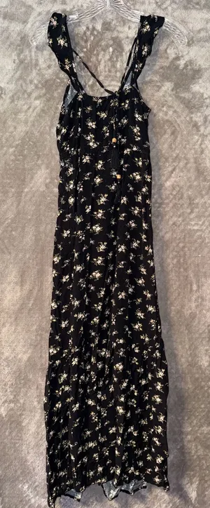 American Eagle Outfitters Floral Button-Front Midi Dress XXS thumbnail 6