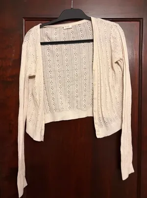 John Galt cream cardigan thumbnail 1