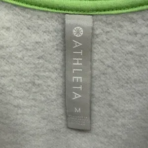 Athleta Round Trip Sweatshirt Dress Womens M Gray French Terry Sporty Athleisure thumbnail 10