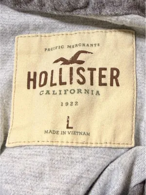 Hollister California Lightweight Pullover Hoodie Women’s Large Blue Space Dye thumbnail 3