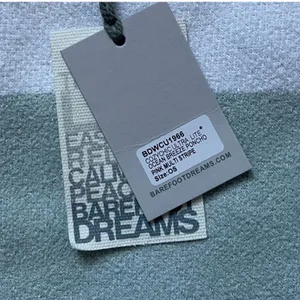 Barefoot Dreams CozyChic Ultra Lite Ocean Breeze Poncho thumbnail 2