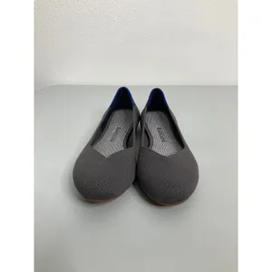 Rothys The Flat Charcoal‎ Grey Knit Round Toe Ballet Flats Size 6 thumbnail 2