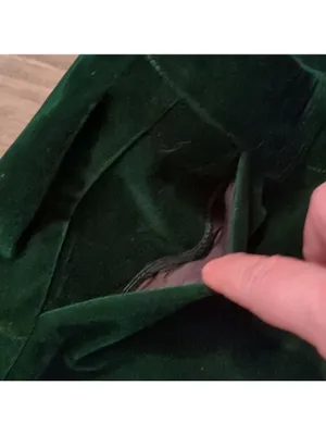 Cider Emerald Green Velour Viscose Blend Pants Size Medium. thumbnail 5