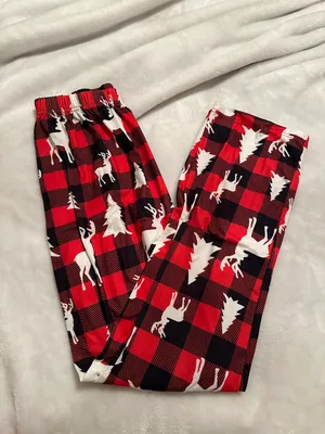 Amazon christmas pajama bottoms thumbnail 1