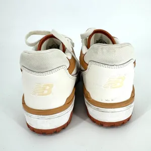 New‎ Balance 550 Au Lait Sneakers Beige Burnt Orange Size 7.5 thumbnail 4