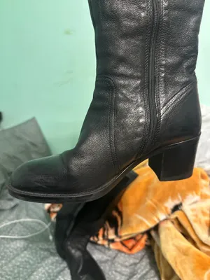 Clarks Mascarpone Ela Women Black Leather Boots thumbnail 11