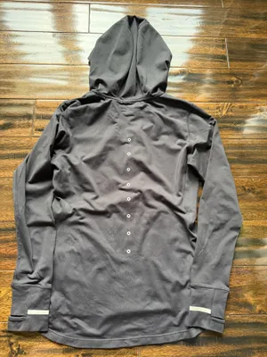 New Balance Black Full Zip Athletic Hoodie thumbnail 7