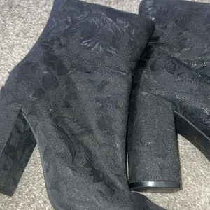 Jessica Simpson moody floral tall block heeled boot size 7.5 aninada thumbnail 5