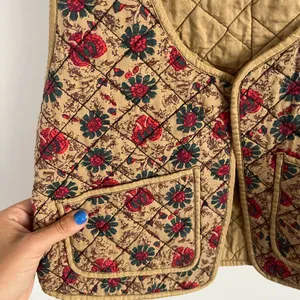 Free people quilted vest thumbnail 3