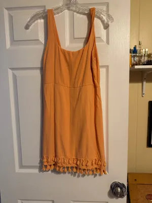 Lulu’s Orange Mini Dress thumbnail 4