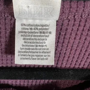 Victoria's Secret Purple Sleepwear Thermal Waffle Shirt Henley‎ Women’s Size L thumbnail 6