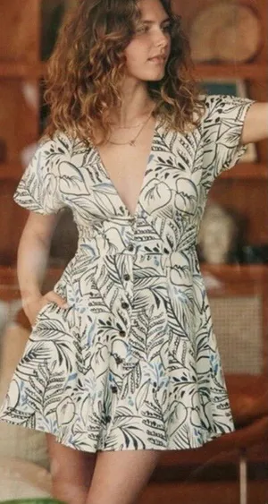 Marine Layer | Camila Mini Dress, Size XS thumbnail 1