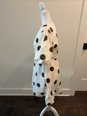 New With Tags Glam Polka Dit Dress Sz M thumbnail 2