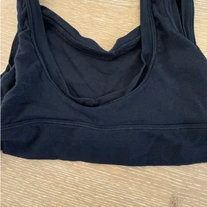 Skims Wide Strap Bralette Size XS Black thumbnail 5