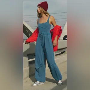 NWT Free People Inbound Onesie - Skyline thumbnail 6