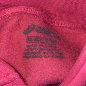 Asics Jacket Womens XS Pink Logo Full Zip Mock Neck Sweatshirt Pockets NWT thumbnail 7
