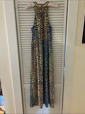 HD in Paris Anthropologie Mayacamas Maxi Dress Size 0 thumbnail 8