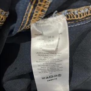 We The Free Split Hem Jeans Woman's Size 25 thumbnail 5