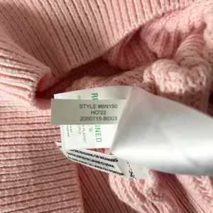 J.Crew Women's Pink Shaker Stitch Cotton Crewneck Raglan Sweater BN190 Size XS thumbnail 5