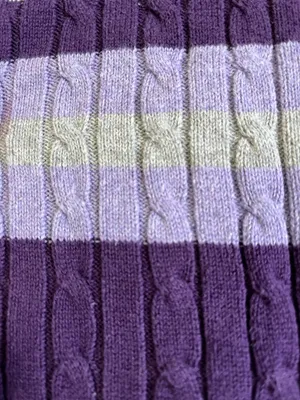 Purple Striped Sweater thumbnail 3