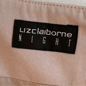 Vintage Liz Claiborne Night Short Sleeve Embellished Long Formal‎ Dress thumbnail 3