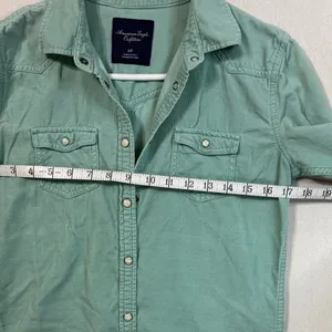 American Eagle Outfitters Mint Green Shirt thumbnail 5
