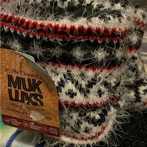 Muklucks NWT Original Women's Slipper Boots slip-on with a faux fur lining thumbnail 4