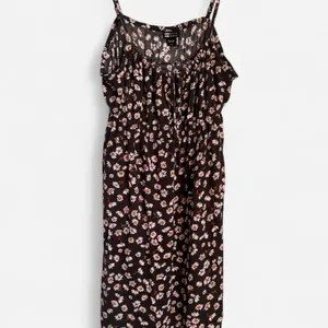 Billabong Black Floral Midi Dress Orange White Daisy thumbnail 2