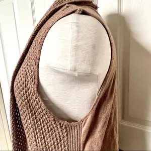 Croft & Barrow brown sweater vest thumbnail 7