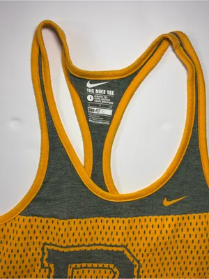 Nike Baylor Bears Dri-FIT Racerback Tank Women’s Small Green Gold NCAA thumbnail 4