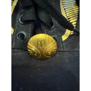 Vans Harry Potter Golden Snitch Sneakers Womens 6.5 Black Gold Old Skool Shoes thumbnail 4