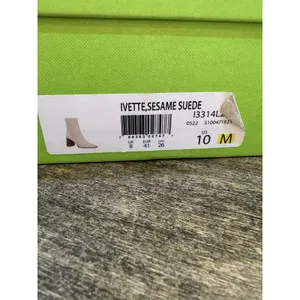 the Sam Edelman Ivette Ankle Bootie in the Sesame suede Size 10 thumbnail 7