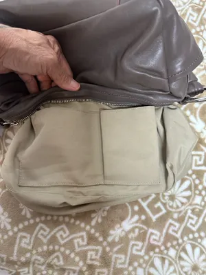 Coach Y2k Parker Taupe Soho Pleated Leather Hobo Bag 13442 thumbnail 11