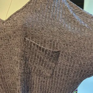 She + Sky Women Pullover Knit Crop Sweater SZ M Multicolor Metallic Oversized thumbnail 3
