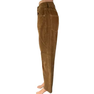 Aritzia Denim Forum The Joni High Rise Loose 29L Brown Corduroy Relaxed Pants 26 thumbnail 2