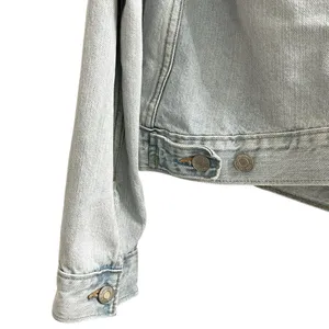 Gap Icon Denim Trucker Jacket Vintage Light Wash 90s Grunge Indie Y2K Streetwear thumbnail 6