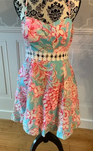 Lilly Pulitzer Dress Blue  thumbnail 1