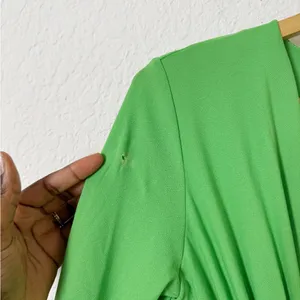 The Lorena Midi Dress in Bright Green thumbnail 9