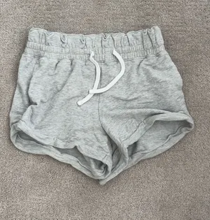 hollister grey sweat shorts  thumbnail 1