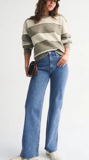 Abercrombie High-Rise 90s Relaxed Jeans thumbnail 1