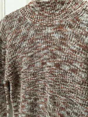 Free People Sweater Knit Mockneck Size L thumbnail 8